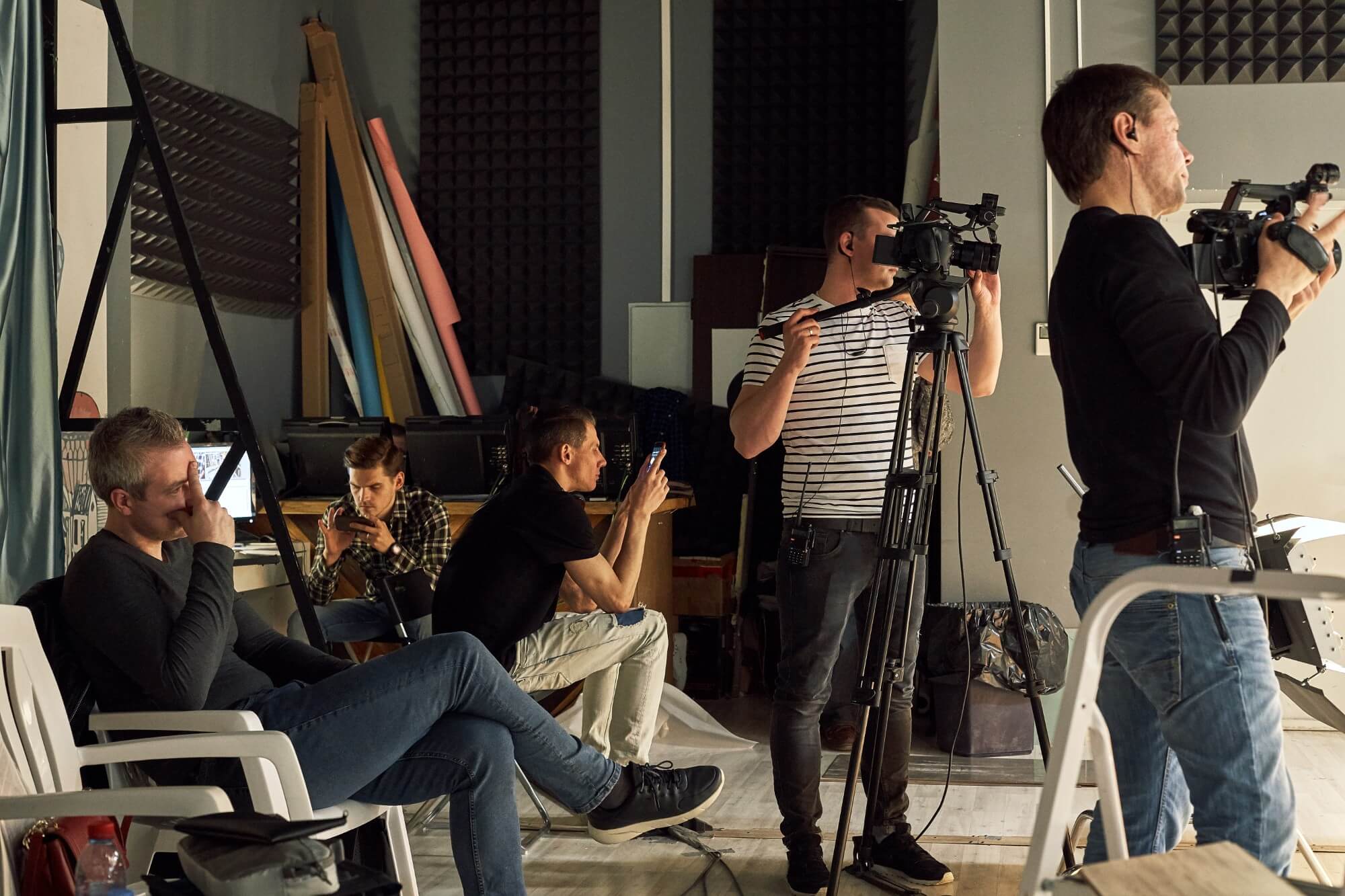 Behind The Scenes Of Video Production Or Video Sho 2025 01 09 12 45 40 Utc