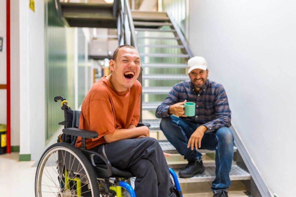 Man With Cerebral Palsy Having Fun With Teamwork I 2024 12 10 02 52 48 Utc 1024x682
