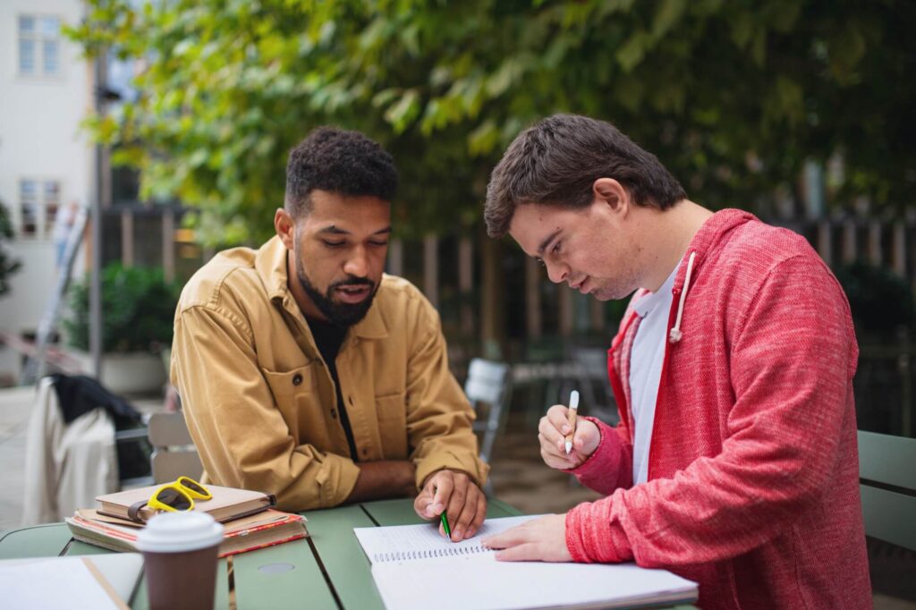Young Man With Down Syndrome With His Mentoring Fr 2024 10 18 17 48 23 Utc 1024x682
